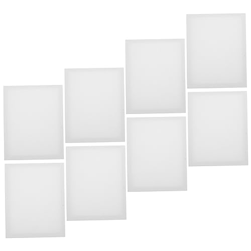 ARTIBETTER 8 Teiliges Malbrett Für Zeichenbretter Kunst Ölgemälde Malbrett Skizzenblock Künstler Malbrett DIY Leere Kunstbretter Maltuchplatte Holz Weiß von Artibetter