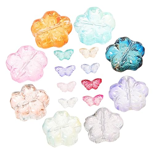 ARTIBETTER 80 Stück Diy Perlen Bunte Schmetterlings und Blumenperlen für Schmuckherstellung Kleine Dekorative Perlen für Armbänder und Haarschmuck Zufällige Farbe ARTIBETTER 80 Stück Diy Perlen Bunte Schmetterlings und Blumenperlen für Schmuckherstellung Kleine Dekorative Perlen für Armbänder und Haarschmuck Zufällige Farbe von Artibetter