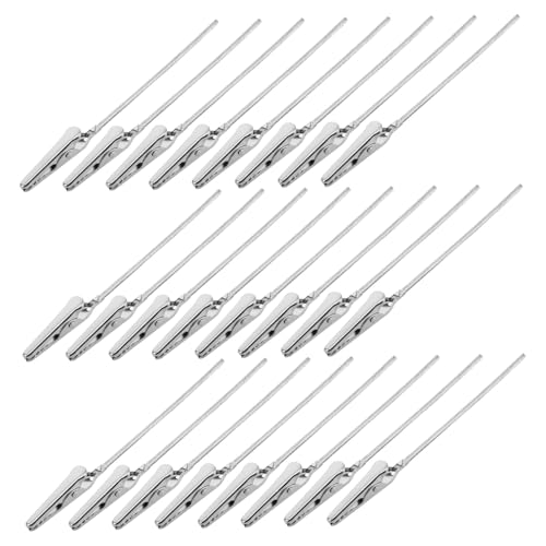 ARTIBETTER 80 Stück Metall-draht-kartenhalter Robuster Stahl-clip mit Fester Greifkraft für Visitenkarten Notizen Fotos Minimalistisches Design für Büro Party DIY Dekoration von Artibetter