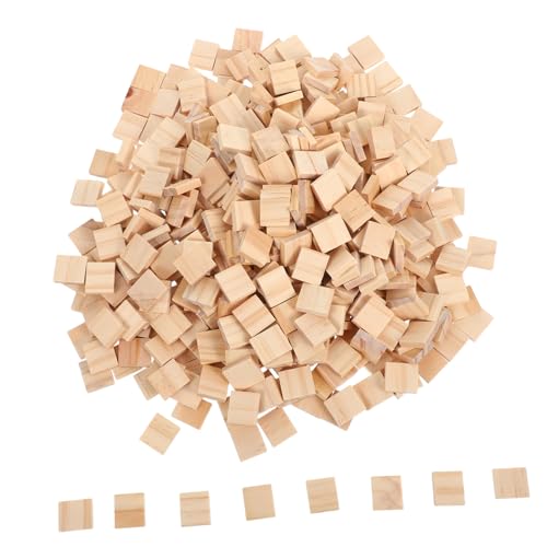 ARTIBETTER 800 Stück Natürliche Unvollendete Holzfliesen DIY Buchstaben Holzstücke Kleine Holzschnitte für Bastelprojekte Wanddeko Kunsthandwerk ARTIBETTER 800 Stück Natürliche Unvollendete Holzfliesen DIY Buchstaben Holzstücke Kleine Holzschnitte für Bastelprojekte Wanddeko Kunsthandwerk von Artibetter