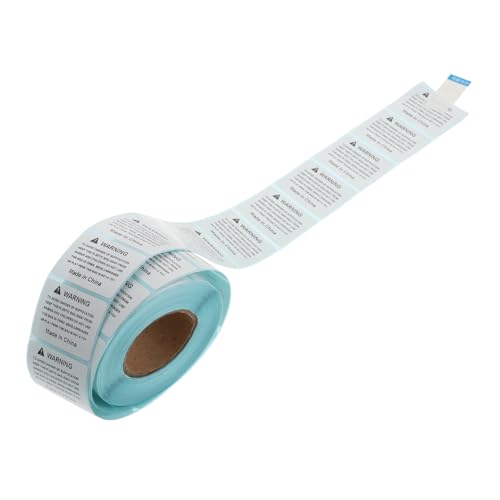 ARTIBETTER 800Stücke Warnaufkleber Selbstklebend für Verpackungen Erstickungsgefahr Warnsignale für Sichere und Persönliche Nutzung Langlebig und Einfach von Artibetter