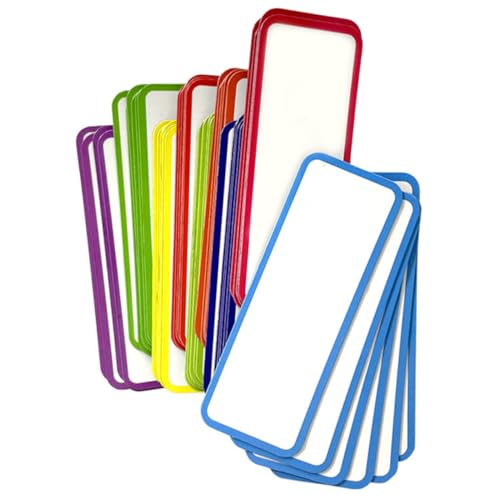 ARTIBETTER 81 Stück Magnetische Namens aufkleber für magnetische, trocken abwischbare Etiketten farbig Nennen Sie Tag -Aufkleber magnetische Namensschilder wiederverwendbar Papier von Artibetter