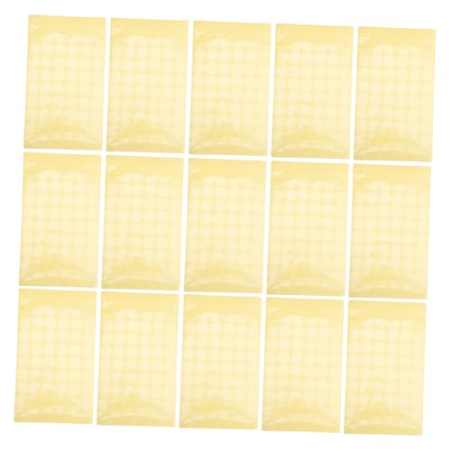 ARTIBETTER 84 Blatt Transparente Runde PVC Selbstklebende Aufkleber Klare für Verpackungen Umschläge Lebensmittelbeutel Langlebige Versiegelung Stärke von Artibetter