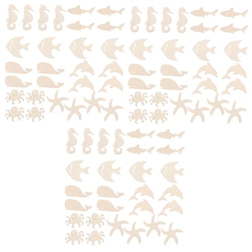 ARTIBETTER 84 Stk. Teiliges Holzschneider Unterwasser Tiere Holzstücke zum Basteln Unvollendete Deko für Diy Malen und Kreative Projekte für Zuhause ARTIBETTER 84 Stk. Teiliges Holzschneider Unterwasser Tiere Holzstücke zum Basteln Unvollendete Deko für Diy Malen und Kreative Projekte für Zuhause von Artibetter