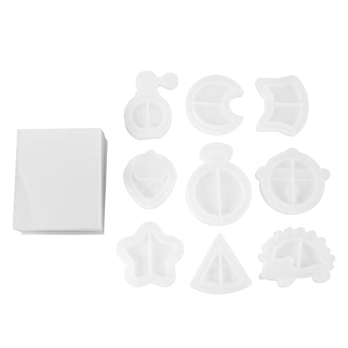 ARTIBETTER 9 Stück Teiliges Quicksand Schlüsselanhänger Silikonform mit PVC Folien Diy Epoxidharz Gießform für Kreative Bastelprojekte für Diy Enthusiasten ARTIBETTER 9 Stück Teiliges Quicksand Schlüsselanhänger Silikonform mit PVC Folien Diy Epoxidharz Gießform für Kreative Bastelprojekte für Diy Enthusiasten von Artibetter