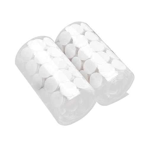 ARTIBETTER 900Stücke Klettband Selbstklebend Rund Starke Haftung für DIY Projekte Kabelkennzeichnung Bastelarbeiten Weiß Langlebig Vielseitig ARTIBETTER 900Stücke Klettband Selbstklebend Rund Starke Haftung für DIY Projekte Kabelkennzeichnung Bastelarbeiten Weiß Langlebig Vielseitig von Artibetter
