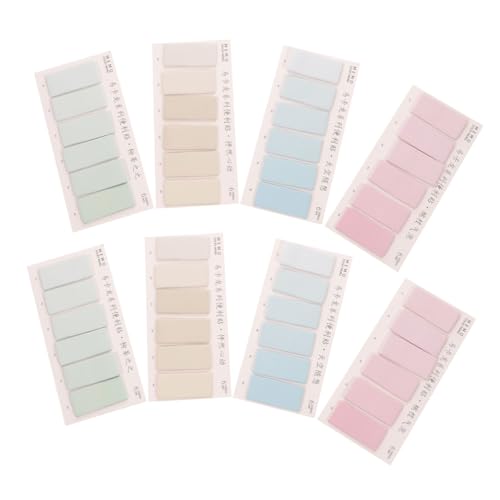ARTIBETTER 960 Stück Bunte Index Sticker Abreißbare Notizen für Büro Schule Selbstklebende Haftnotizen zur Markierung für Organisation und Klassifizierung ARTIBETTER 960 Stück Bunte Index Sticker Abreißbare Notizen für Büro Schule Selbstklebende Haftnotizen zur Markierung für Organisation und Klassifizierung von Artibetter