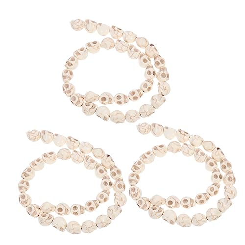 ARTIBETTER 96Stücke Schädelform Perlen für DIY Schmuck Hochwertige Lose Perlen für Armbänder Bastelprojekte Perfektes für Familie von Artibetter