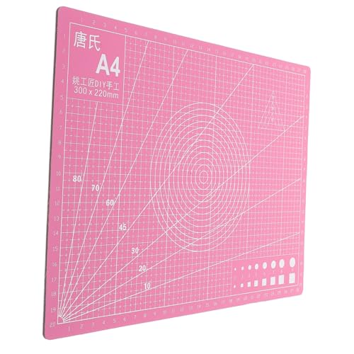 ARTIBETTER A4 Schneidebad handwerkliches Schneiden kleine Schneidematte Quilt -Schneidmatten große Schneidematte Küchenmatte Gravurplatte schneidematte selber machen PVC Rosa ARTIBETTER A4 Schneidebad handwerkliches Schneiden kleine Schneidematte Quilt -Schneidmatten große Schneidematte Küchenmatte Gravurplatte schneidematte selber machen PVC Rosa von Artibetter