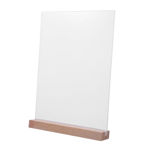 ARTIBETTER Acryl Displayständer Für Business Rahmen Flyer Broschüren Ständer Displays Menüs Willkommensbilder Durchsichtige Ständer Veranstaltungs Und Empfangsschilder Staffelei ARTIBETTER Acryl Displayständer Für Business Rahmen Flyer Broschüren Ständer Displays Menüs Willkommensbilder Durchsichtige Ständer Veranstaltungs Und Empfangsschilder Staffelei von Artibetter