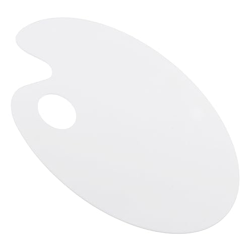 ARTIBETTER Acryl Malpalette Oval Weiß Handlich Künstlerpalette Farbmischpalette für Öl und Aquarellfarben Praktisch Langlebig Platzsparend für Schule Kunst DIY ARTIBETTER Acryl Malpalette Oval Weiß Handlich Künstlerpalette Farbmischpalette für Öl und Aquarellfarben Praktisch Langlebig Platzsparend für Schule Kunst DIY von Artibetter