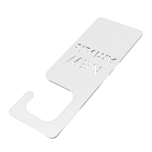 ARTIBETTER Acryl Tag Transparent Einzelhandelskarte Hochzeit Hängende Party Plakette Kleidungsetiketten Kleidungsetiketten Kleidungsladen Tag Kleidungsetikett Acryl Etiketten von Artibetter