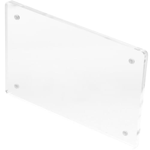 ARTIBETTER Acrylschild leer acrylständer Transparente Schildhalter für den Einzelhandel Transparente Schildhalterung Zeichen montiert klein Schlüssel stehender Schildhalter Menüschildhalter ARTIBETTER Acrylschild leer acrylständer Transparente Schildhalter für den Einzelhandel Transparente Schildhalterung Zeichen montiert klein Schlüssel stehender Schildhalter Menüschildhalter von Artibetter