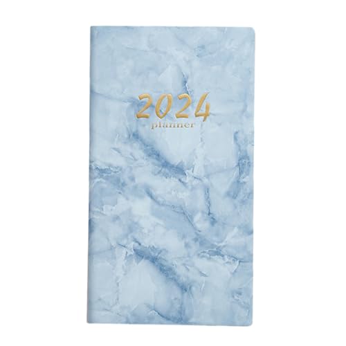ARTIBETTER Agenda-Buch Täglicher Planer Tagesplaner Hochzeit Planer 2024 tragbarer Planer-Notizblock Wochenplan Notizblock Englisches Planerbuch Buch planen tragbare Planerbücher Papier von Artibetter
