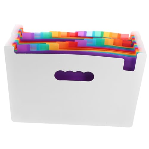 ARTIBETTER Aktenaufbewahrungsbox Schlitzhalter Akten Organizer Aufbewahrungs Organizer Erweiterbarer Ordner Geschäfts Organizer Dokumentenordner Akkordeon Mehrere Schreibtisch von Artibetter