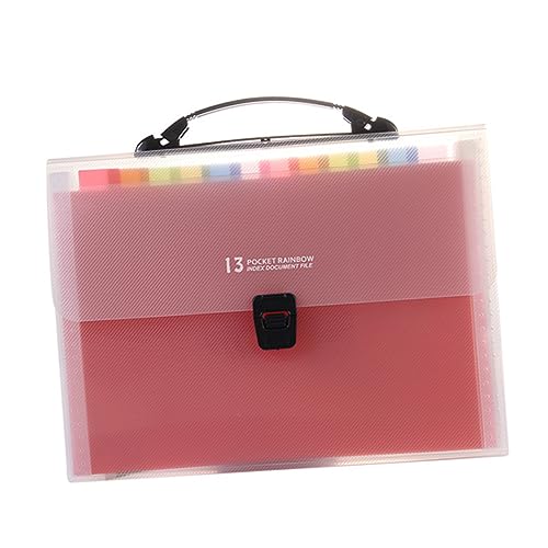 ARTIBETTER Aktenordner mit Fächern Multilayer Dokumentenorganizer Regenbogenfarbe für Bürobedarf und Schulunterlagen Sorgt für Ordnung und Schnelle Dokumentenfindung ARTIBETTER Aktenordner mit Fächern Multilayer Dokumentenorganizer Regenbogenfarbe für Bürobedarf und Schulunterlagen Sorgt für Ordnung und Schnelle Dokumentenfindung von Artibetter