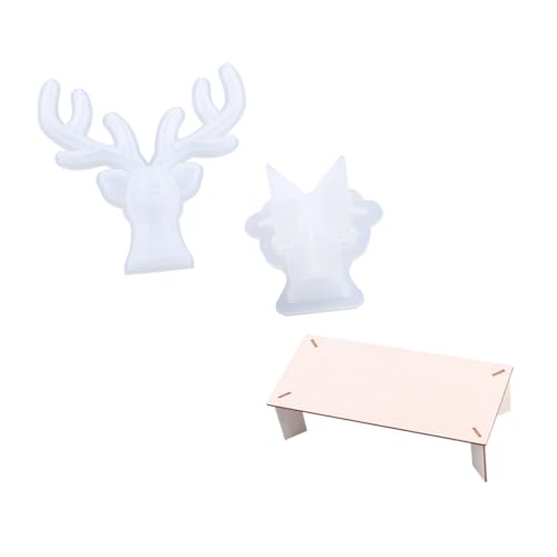 ARTIBETTER Antler Shape Silikonform DIY Gießform für Epoxidharz Teiliges mit Kleinem und Großem Hirschgeweih Langlebig Leicht zu Reinigen für Desktop Ornamente und Ohrringhalter Basteln und ARTIBETTER Antler Shape Silikonform DIY Gießform für Epoxidharz Teiliges mit Kleinem und Großem Hirschgeweih Langlebig Leicht zu Reinigen für Desktop Ornamente und Ohrringhalter Basteln und von Artibetter