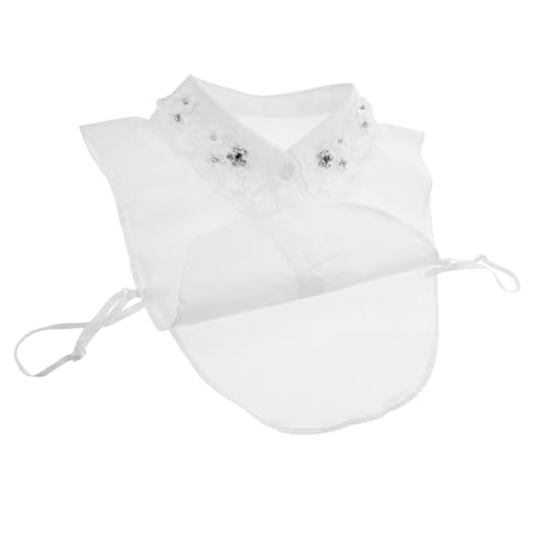 ARTIBETTER Baumwoll Fake Collar Damen Abnehmbarer Kragen Frühling Herbst Blusenkragen Einsatz Stil Klassisch Komfortabel Für Schule Alltag Party von Artibetter
