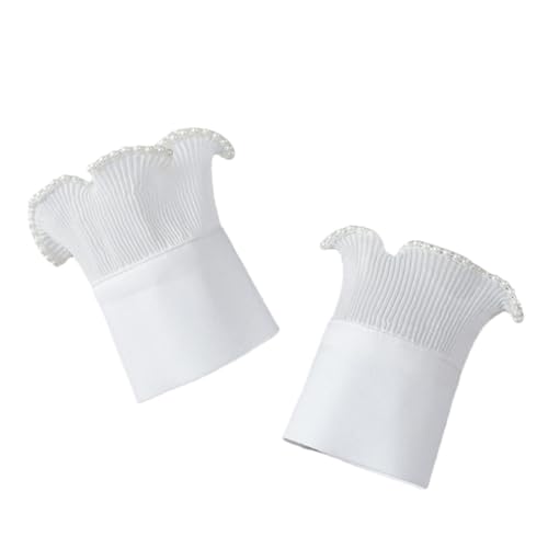 ARTIBETTER Beaded Pearl Wrist Damen Elegant Abnehmbare und Verstellbare Braut Manschetten für Hochzeit Lolita und Festliche Accessoires Atmungsaktiv und Weich von Artibetter
