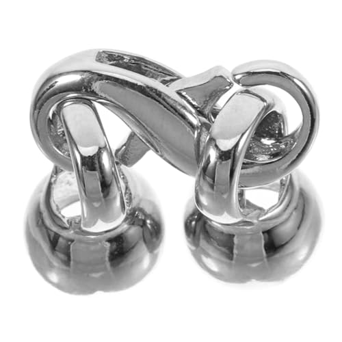 ARTIBETTER Bell Hummerschnalle Magnetverschlüsse Für Geldbörsen Kettenverschlüsse Für Lagenlook Diy -schmuck Halskettenhaken Schlüsselanhänger-bastelset Armbandverlängerung Gold Kupfer Silver von Artibetter
