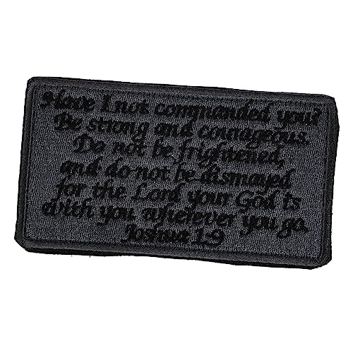 ARTIBETTER Bibelzitate Armprint Flecken nähen DIY -Kleidungsstück Stickerei-Applikationspatch gestickter Kleidungsfleck DIY-Patches für Kleidung Kleidungsdekor Kleiderflicken Stoff Grau ARTIBETTER Bibelzitate Armprint Flecken nähen DIY -Kleidungsstück Stickerei-Applikationspatch gestickter Kleidungsfleck DIY-Patches für Kleidung Kleidungsdekor Kleiderflicken Stoff Grau von Artibetter