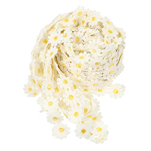 ARTIBETTER Blumen Spitzenband Yards Stickerei Wasserlösliche Spitze für Diy Hochzeitsapplikationen Basteln und Nähzubehör für Haaraccessoires und Dekoration von Artibetter