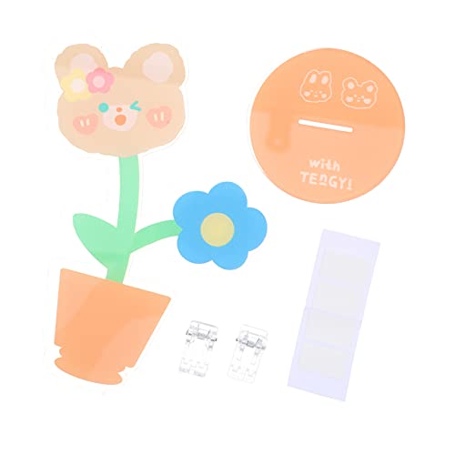ARTIBETTER Blumenförmiger Memo Clip Halter für Schreibtisch Büro und Zuhause Praktische Notizen und Fotoablage für Hochzeiten Partys und von Artibetter