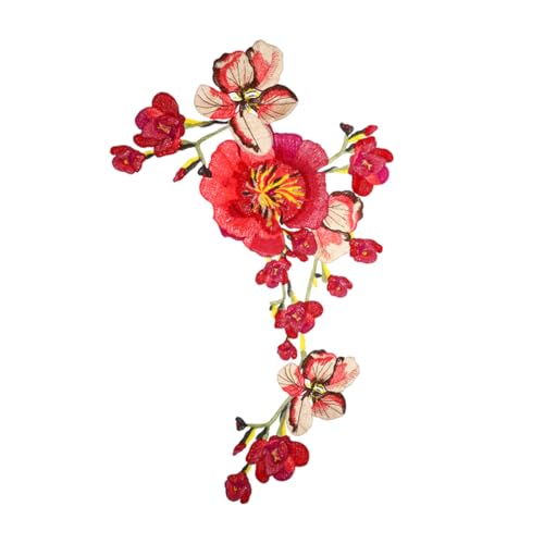 ARTIBETTER Bunte Blumen Cheongsam Abziehbilder Diy-bastel-patches Kleiderdekoration Kleidung Patches Dekoration Kleider Mit Applikationen Aufnähen Nähwerkzeuge Polyester Rot ARTIBETTER Bunte Blumen Cheongsam Abziehbilder Diy-bastel-patches Kleiderdekoration Kleidung Patches Dekoration Kleider Mit Applikationen Aufnähen Nähwerkzeuge Polyester Rot von Artibetter