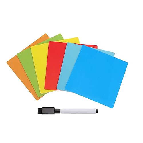 ARTIBETTER Bunte Haftnotizen Klebestreifen Beachten Sie Pads Whiteboard groß Klebernotizen Notizen liniert klebrig Aufkleber Klassifizierungsetiketten Memo -Notizen Klebstoff -Memo -Pads tpe von Artibetter
