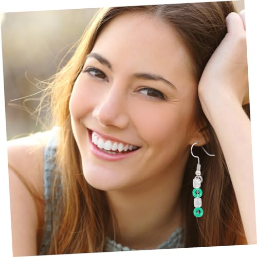 ARTIBETTER Bunte Kunststoffperlen Weihnachtsfarben DIY Bastelperlen zum Auffädeln für Schmuckherstellung Armbänder und Festliche Dekoration von Artibetter