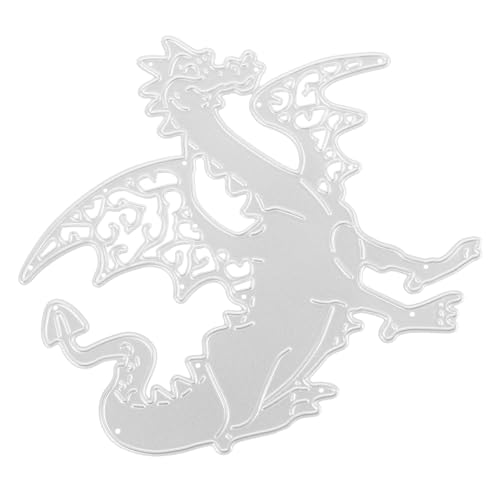 ARTIBETTER Carbonstahl Schneidform Dragon Stanzform für DIY Scrapbooking Albumdekoration und Bastelprojekte von Artibetter