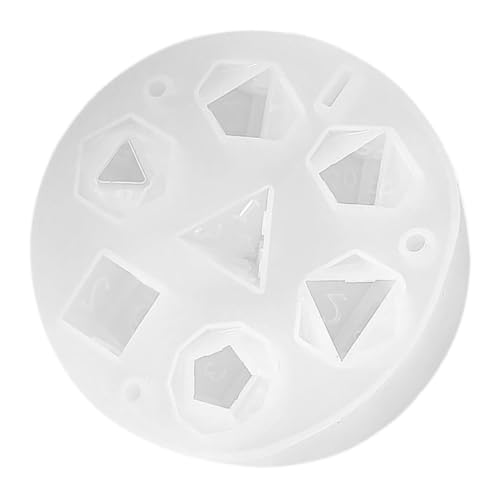 ARTIBETTER DIY Epoxidharz Silikonform Dice Making Mold für Bastelprojekte Langlebig und Vielseitig für und Kunstwerke von Artibetter