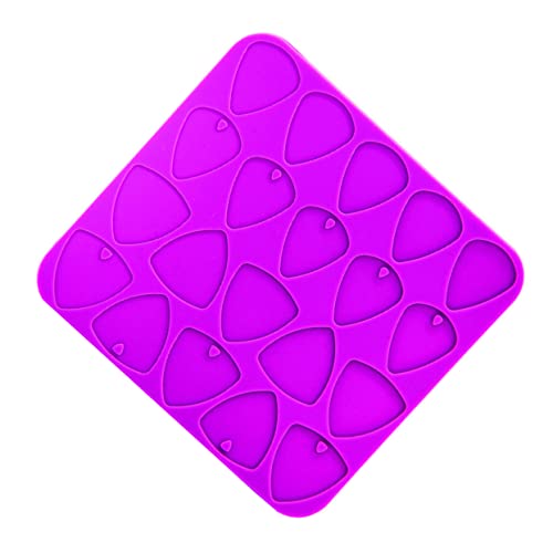 ARTIBETTER DIY Gitarren Pick Silikonform Verschiedene Dicken Wiederverwendbare Epoxidharz Gussform Kompatibel mit Meisten Harzen für Schmuck Schlüsselanhänger und Heimdekoration von Artibetter