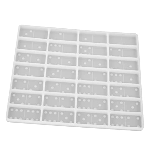 ARTIBETTER DIY Silikonform Dominoform für Epoxidharz Wiederverwendbare Gießform Komfortabel und Leicht zu Entformen für Bastelprojekte und Personalisierte von Artibetter