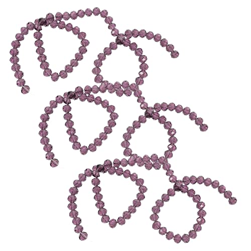 ARTIBETTER DIY Spacer Perlen Kristall Glasperlen für Schmuckherstellung Facettierte Beads für Armbänder Bastelprojekte von Artibetter