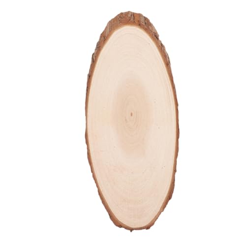 ARTIBETTER Dekoration Aus Holzspänen Rustikales Holz Holzgartenweg Holzplatten Holzscheiben Für Mittelstücke Hölzern Beige von Artibetter