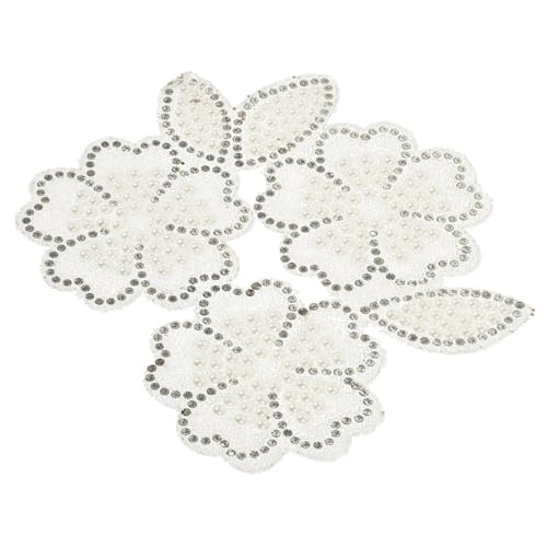 ARTIBETTER Dekorative Aufkleber Für Diamanten Blumen Stickerei Kleiderflicken Kleidungsstück Patch Heißer Patch Bügelflicken Für Kleidung Applikation Nähen Flicken Für Bekleidung Weiß Harz ARTIBETTER Dekorative Aufkleber Für Diamanten Blumen Stickerei Kleiderflicken Kleidungsstück Patch Heißer Patch Bügelflicken Für Kleidung Applikation Nähen Flicken Für Bekleidung Weiß Harz von Artibetter