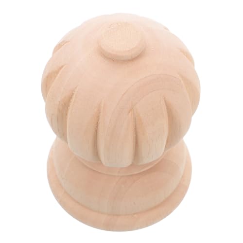 ARTIBETTER Dekorative Holzsäule Holzbaluster Handgeschnitzt Stabile Treppenpfosten Europäischer Stil Unlackiert Für DIY Möbel Holzverarbeitung Treppendekor ARTIBETTER Dekorative Holzsäule Holzbaluster Handgeschnitzt Stabile Treppenpfosten Europäischer Stil Unlackiert Für DIY Möbel Holzverarbeitung Treppendekor von Artibetter