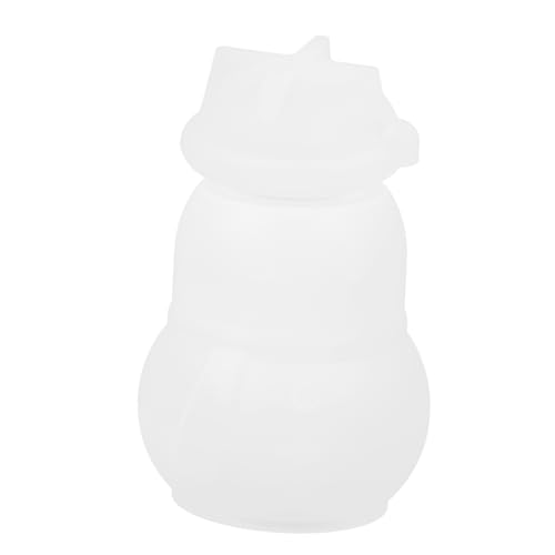 ARTIBETTER Dekorative Silikonform für Schneemann Diy Epoxidharz Aufbewahrungsflasche mit Deckel Hochwertige Wiederverwendbare Silikonform für Kreative Bastelprojekte für Weihnachten und ARTIBETTER Dekorative Silikonform für Schneemann Diy Epoxidharz Aufbewahrungsflasche mit Deckel Hochwertige Wiederverwendbare Silikonform für Kreative Bastelprojekte für Weihnachten und von Artibetter
