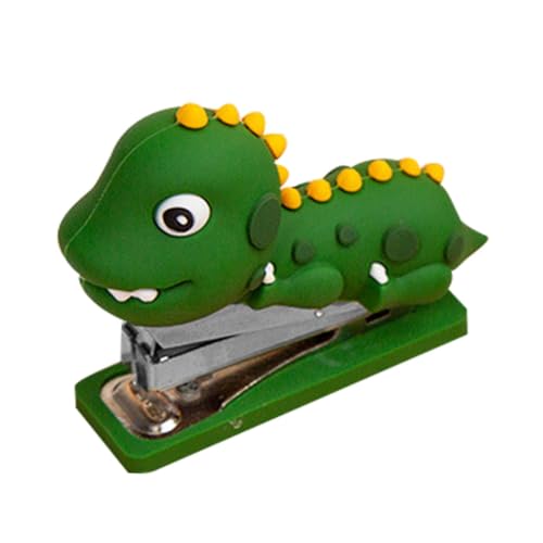 ARTIBETTER Dinosaurier Heftgerät aus Silikon und Dekorativer Tacker für Büro und Zuhause Einzigartiges Design Robust für Erwachsene und Jugendliche Vielseitig Einsetzbar von Artibetter