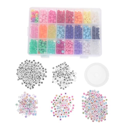 ARTIBETTER Diy Buchstabenperlen Set Bunte Spacer Perlen für Armbänder und für Schmuckherstellung und Kreative Bastelprojekte ARTIBETTER Diy Buchstabenperlen Set Bunte Spacer Perlen für Armbänder und für Schmuckherstellung und Kreative Bastelprojekte von Artibetter