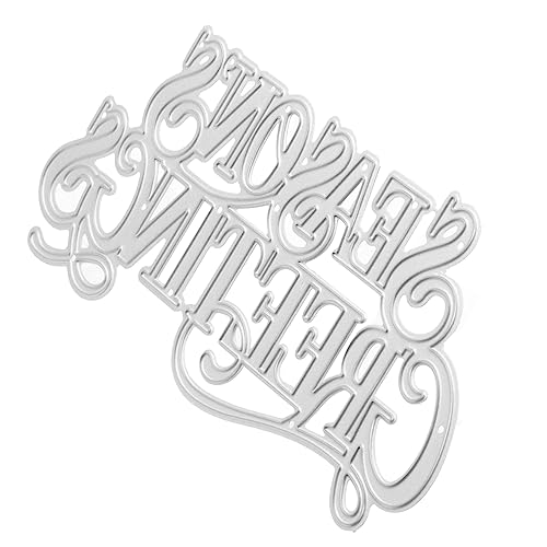 ARTIBETTER Diy Grußkarten Stanzform Metall Cutting für Kreative Papierkunst zum Basteln von Scrapbooks und Dekorationen für Feste von Artibetter