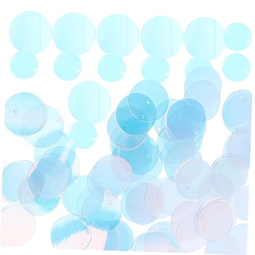 ARTIBETTER Diy Pailletten für Schmuck Beutel Runde Pailletten Transparent für Bastelarbeiten Kleidung Accessoires Hochwertige Nähzubehör für Projekte von Artibetter
