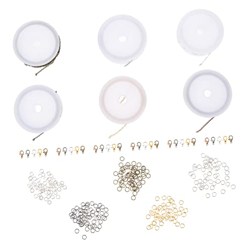 ARTIBETTER Diy Schmuck Bastelset Lobster Claw Verschlüsse Offene Biegeringe für Armbänder und Langlebig und Sicher für Kreative Schmuckprojekte von Artibetter