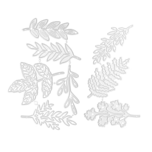 ARTIBETTER Diy Schneide Stanzform Kohlenstoffstahl für Bastelarbeiten Blattform für Scrapbooking Kartenherstellung und Projekte Langlebig und Bruchsicher von Artibetter