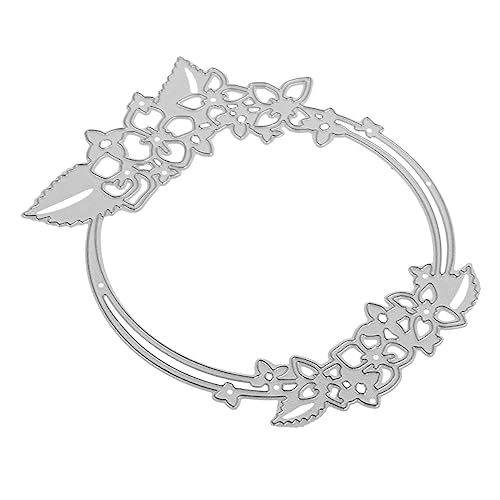 ARTIBETTER Diy Schneidform für Runde Kranzdesigns Carbonstahl Stanzform für Handgemachte Bastelarbeiten für Scrapbooking und Diy Projekte für Partys von Artibetter