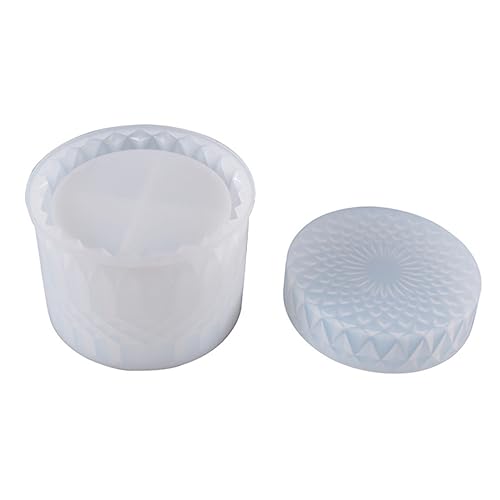 ARTIBETTER Diy Silikonform für Aufbewahrungsboxen Epoxidharz Gießform für Schmuck Aschenbecher und Dekoration Wiederverwendbar nicht Klebend Einfach zu Reinigen für Kreative Bastelprojekte von Artibetter