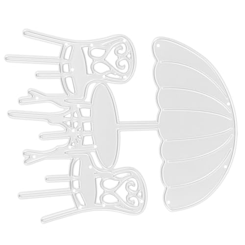 ARTIBETTER Diy Sonnenparasol Metall Schneideform Stanzschablone für Scrapbooking Kartenbasteln Dekoration Langlebige Konstruktion für Hochzeitskarten und Fotoalben von Artibetter