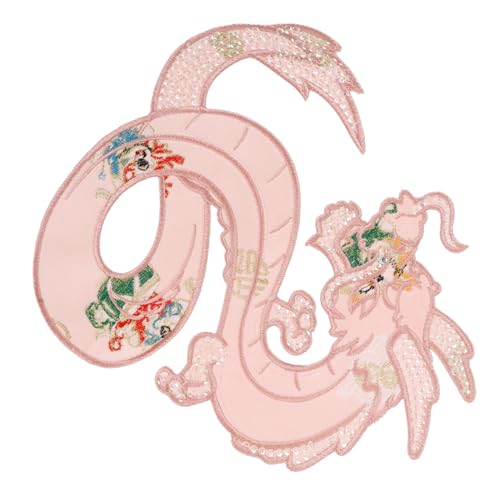 ARTIBETTER Drachen-kleidungsapplikation Selbst Genäht Nähen Stickerei Bestickt Patch Kleider Klamotten Aufnäher Für Kleidung Appliziertes Kleidung Accessoire Stoff von Artibetter