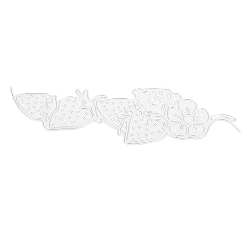 ARTIBETTER Erdbeer Cutting Die Carbonstahl Diy Stanzform für Papierhandwerk Scrapbooking und Kartenherstellung für Bastelprojekte von Artibetter